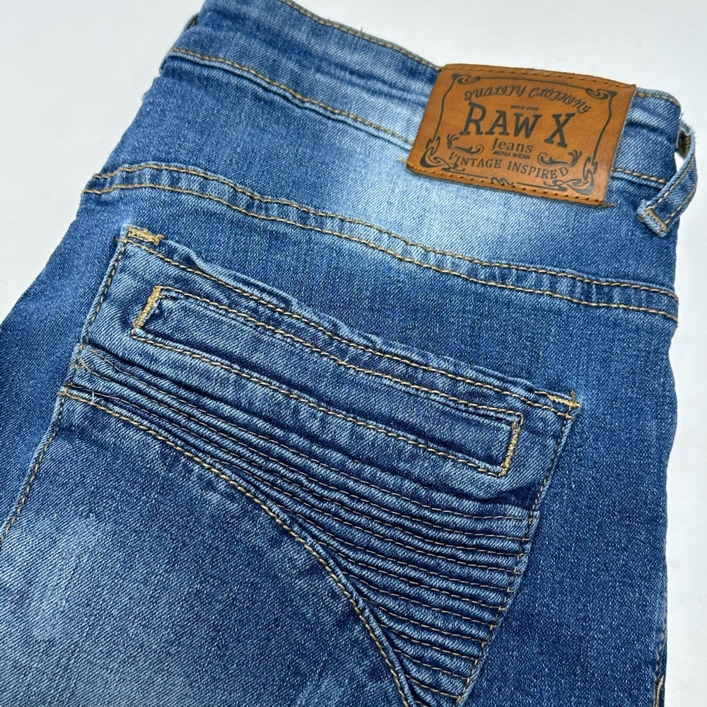 Raw X Men’s Blue Jeans Sz 30X30 Standard Vintage Design Denim X4